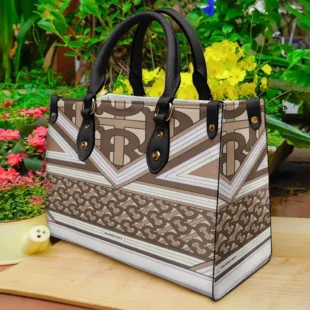 Limited Edition Burberry Leather handbag purse Luxury