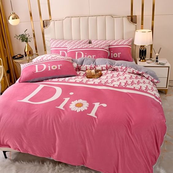 Christian Dior bedding set -WinGear.shop-DOBDS48