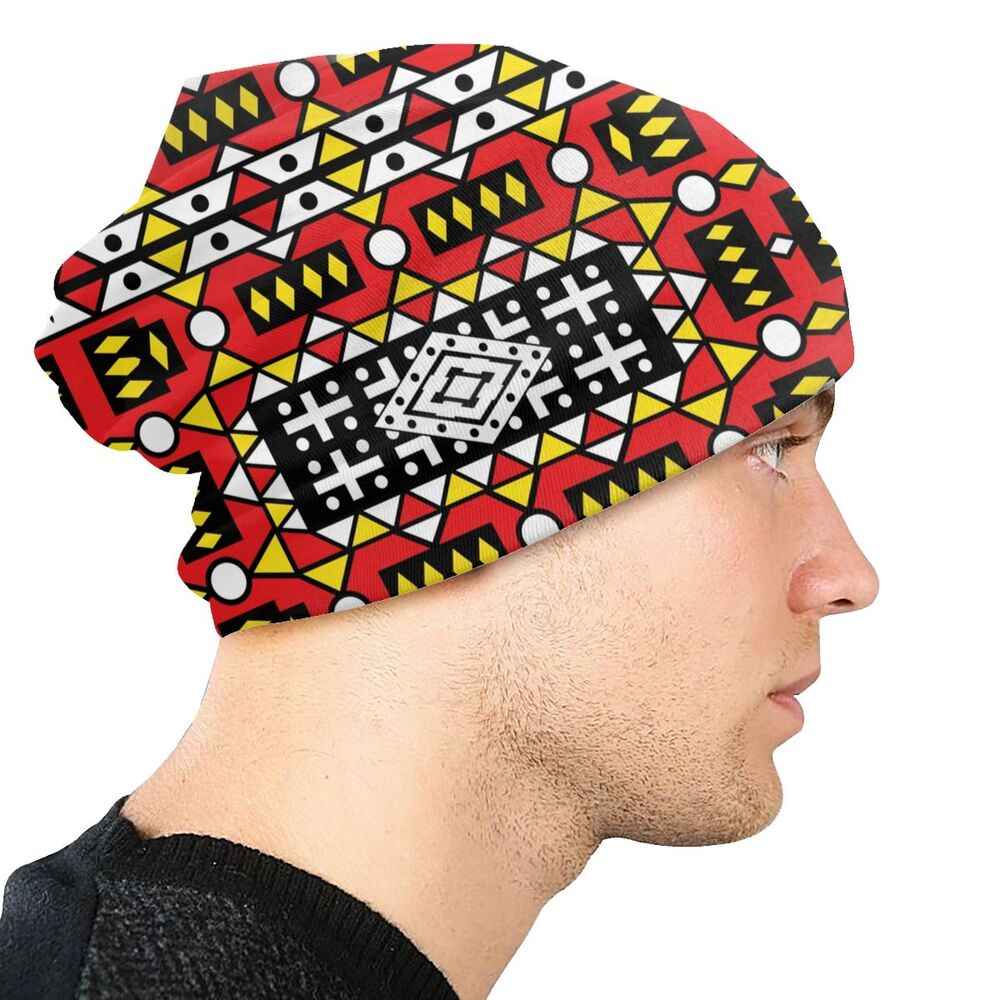 Skully Beanie Hat Unisex Beanie hat -WinGear.shop-SBH042