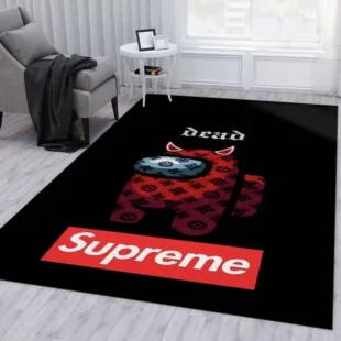 supreme fashion logo limited luxury brand rug carpet home decor 05