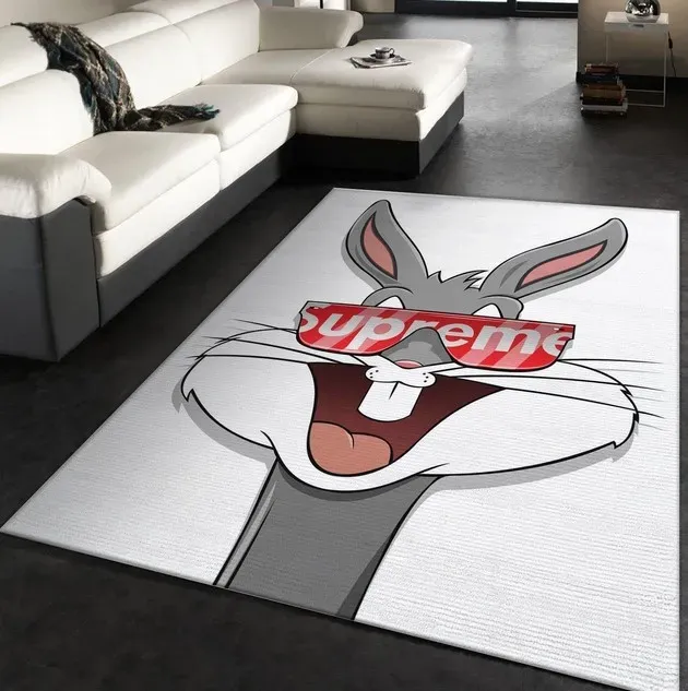supreme fashion logo limited luxury brand rug carpet home decor 04