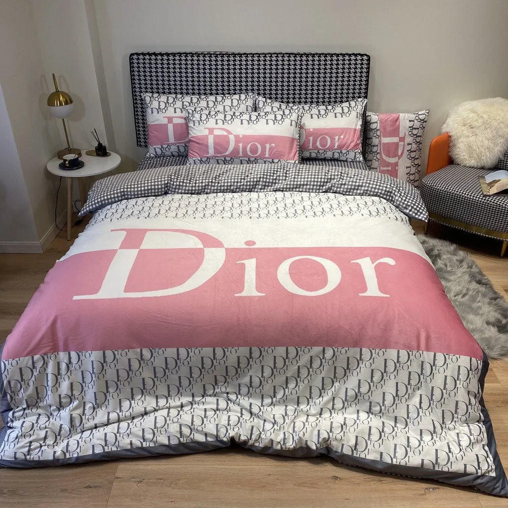 Christian Dior bedding set -WinGear.shop-DOBDS60
