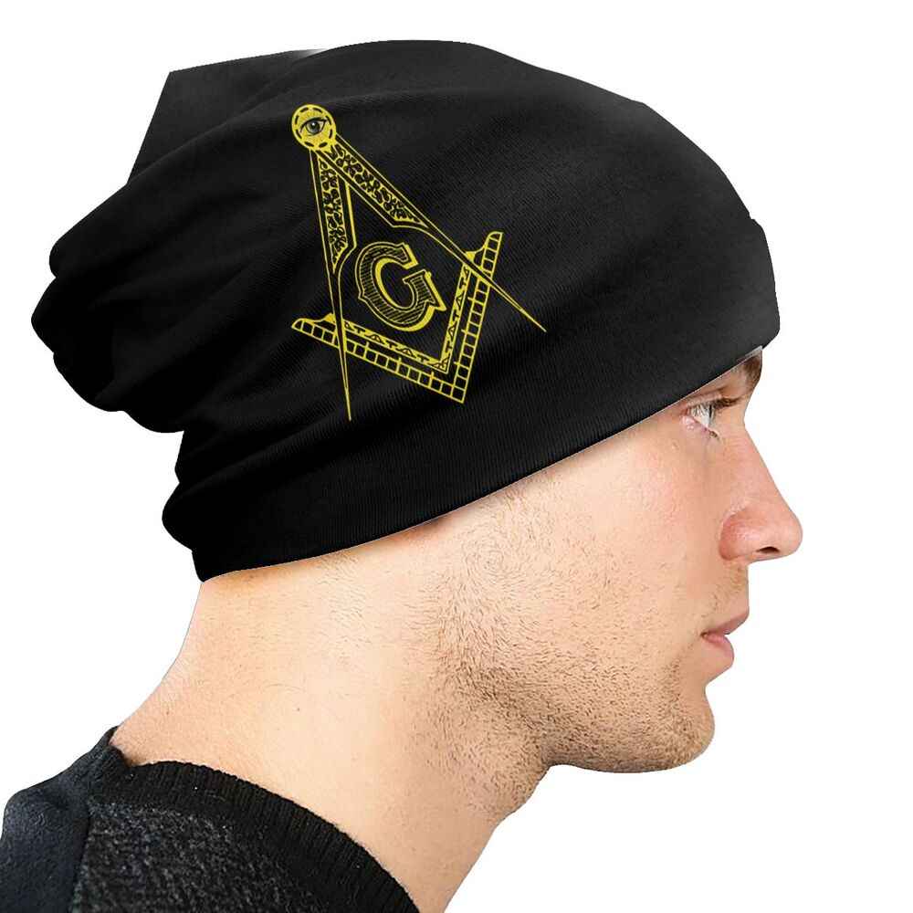 Skully Beanie Hat Unisex Beanie hat -WinGear.shop-SBH046