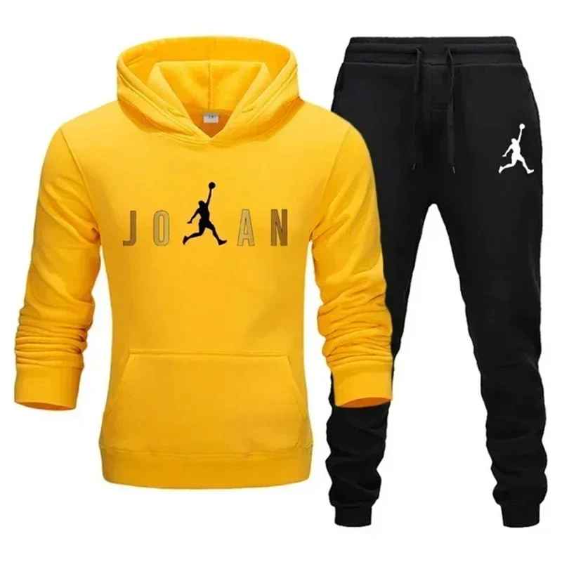 Jordan Tracksuit Winter Sets Hooded Sweatshirt Sportswear Men Women 004