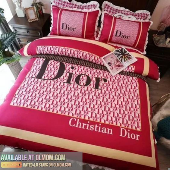 Christian Dior bedding set -WinGear.shop-DOBDS46