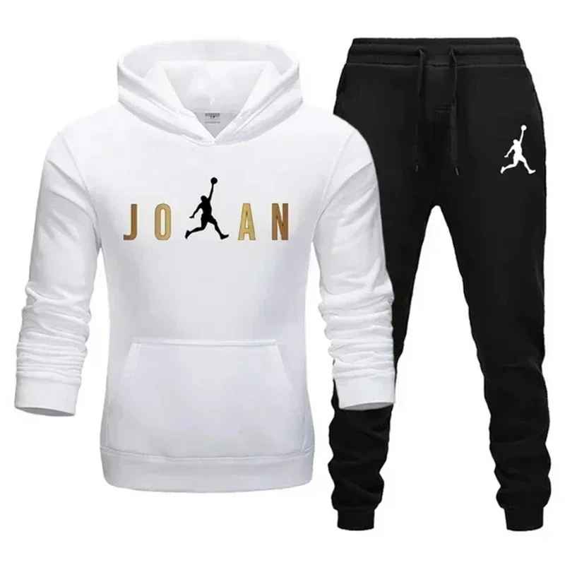 Jordan Tracksuit Winter Sets Hooded Sweatshirt Sportswear Men Women 006