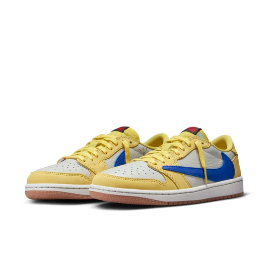 Air Jordan 1 Retro Low OG SP x Travis Scott 'Canary' DZ4137-700
