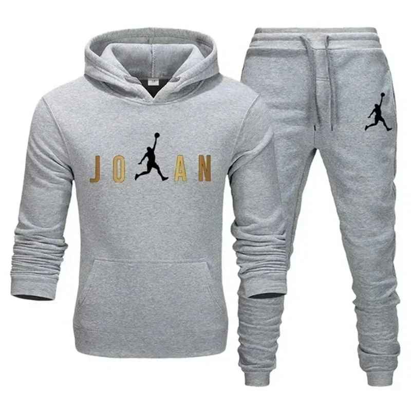 Jordan Tracksuit Winter Sets Hooded Sweatshirt Sportswear Men Women 002