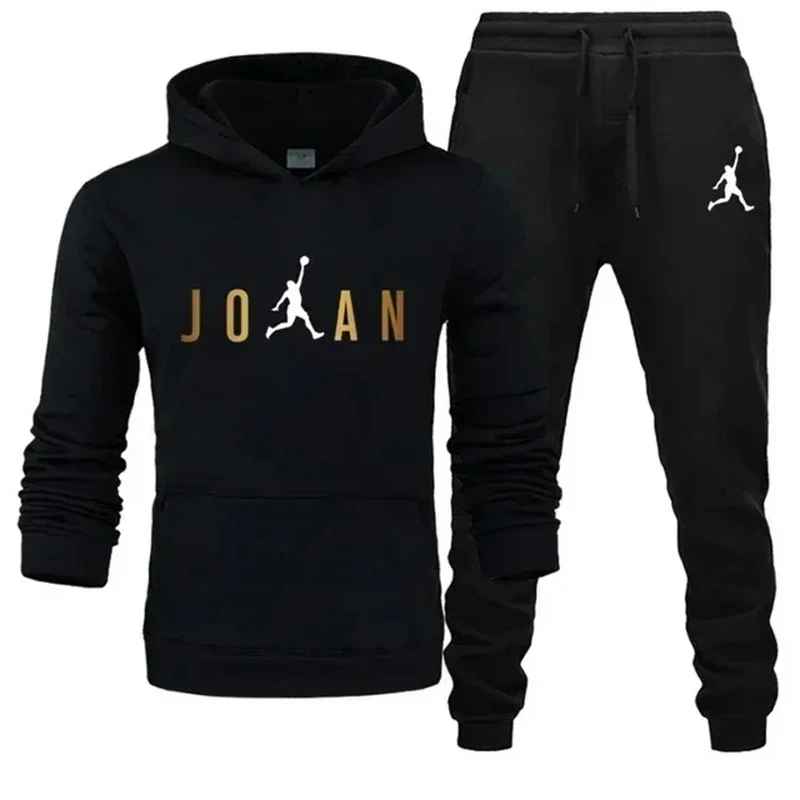 Jordan Tracksuit Winter Sets Hooded Sweatshirt Sportswear Men Women 001