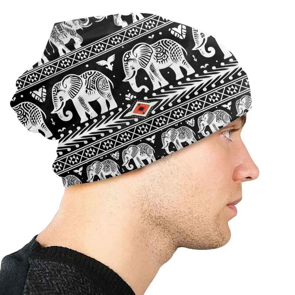 Skully Beanie Hat Unisex Beanie hat -WinGear.shop-SBH048