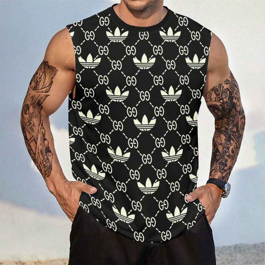 Gucci Tanktop Luxury Summer Outfit For Men GCTT-036