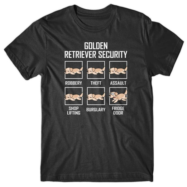 Golden Retriever Security T-shirt