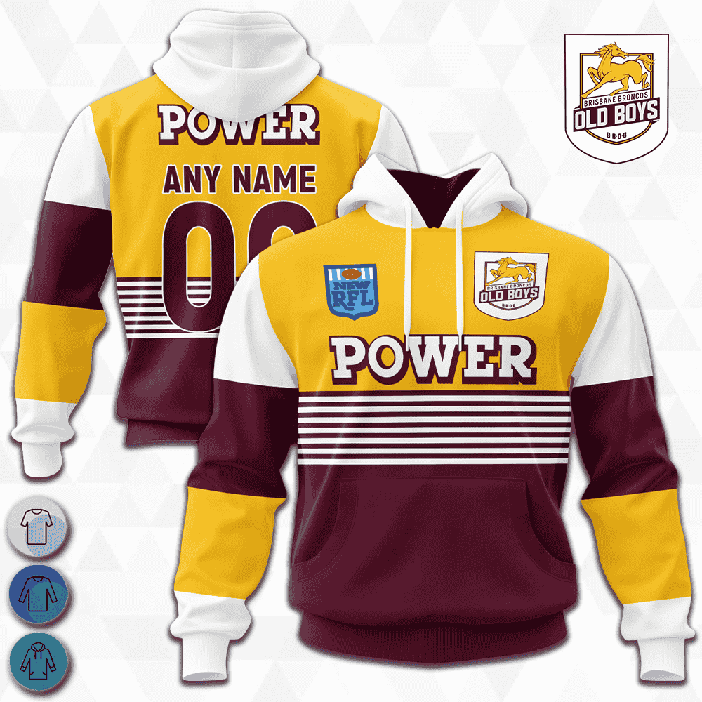 Brisbane Broncos 1988 NRL Retro Jerseys