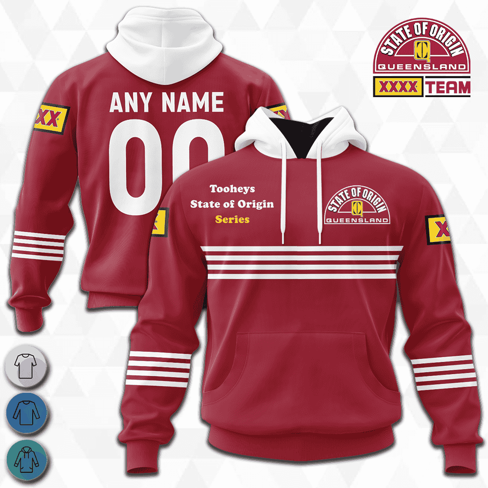QLD State of Origin 1991 NRL Retro Jerseys