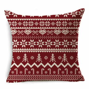 Christmas pillowcases Sofa decorative pillowcases Bedroom decorative pillowcases New Year decorative pillowcases - H22