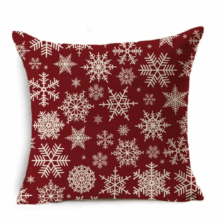 Christmas pillowcases Sofa decorative pillowcases Bedroom decorative pillowcases New Year decorative pillowcases - H24
