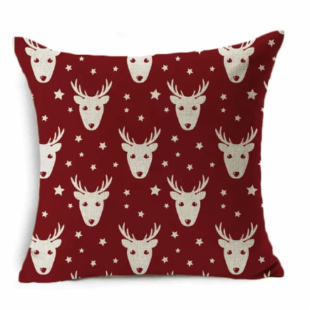 Christmas pillowcases Sofa decorative pillowcases Bedroom decorative pillowcases New Year decorative pillowcases - H30