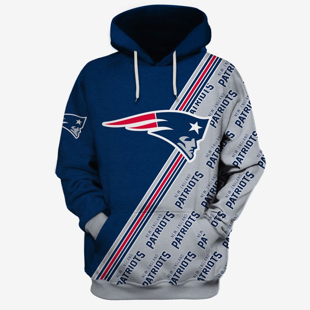 NFL New England Patriots T14 Style Hoodies T-Shirts - WinGear.shop - Personalize Your Own New & Retro Sports Jerseys, Hoodies, T Shirts