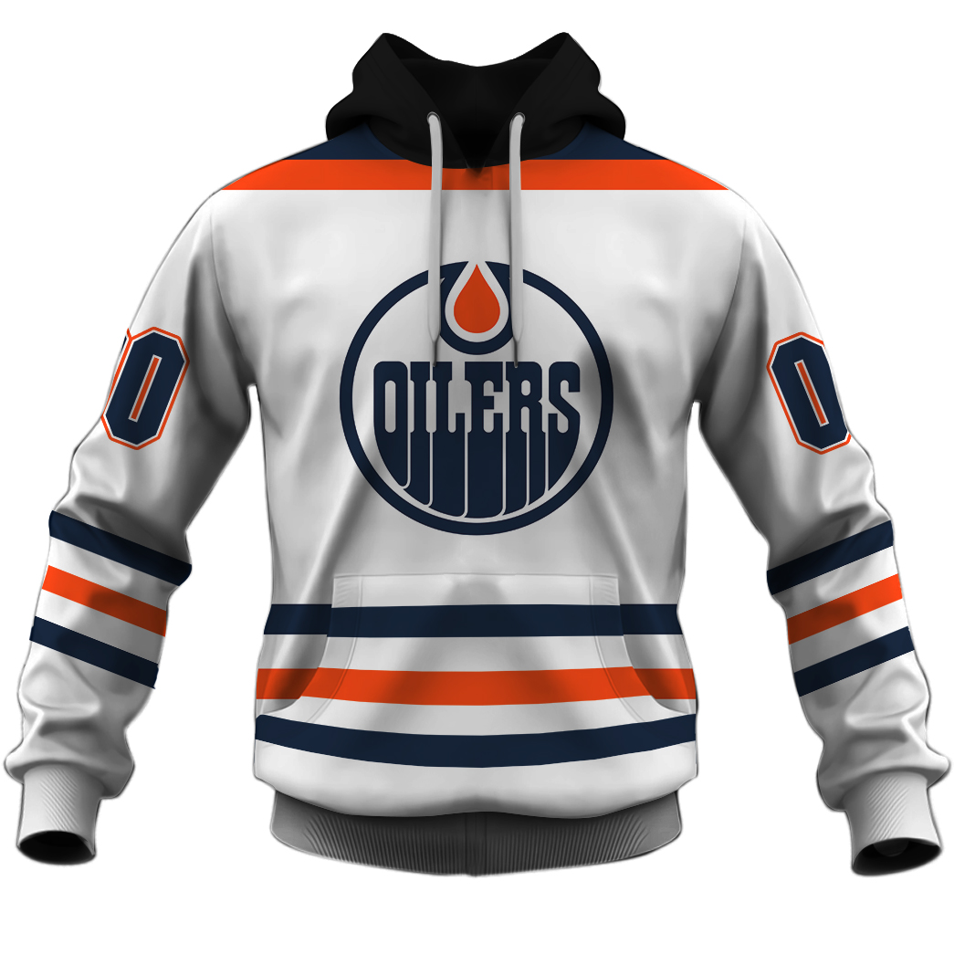 Personalized name and number Vintage NHL Edmonton Oilers Hockey Jersey 1980