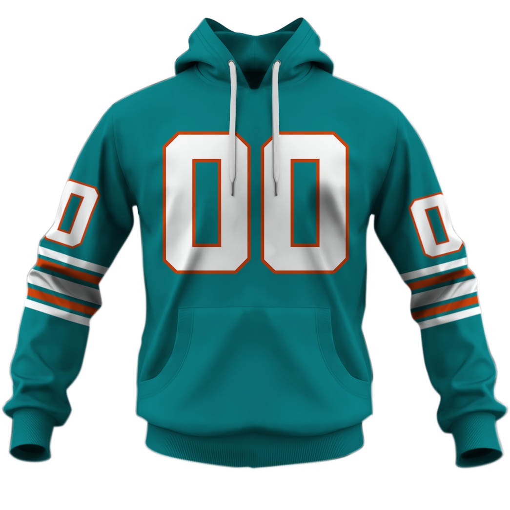 Personalized 1973-75 Miami Dolphins Vintage Home Jersey - WinGear.shop - Personalize Your Own New & Retro Sports Jerseys, Hoodies, T Shirts