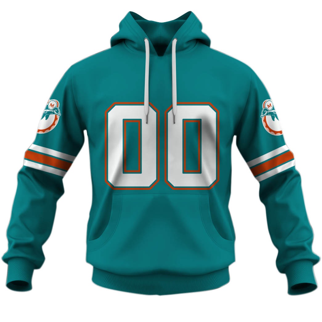 Personalized Vintage Miami Dolphins 90s 80s Football Jersey - WinGear.shop - Personalize Your Own New & Retro Sports Jerseys, Hoodies, T Shirts