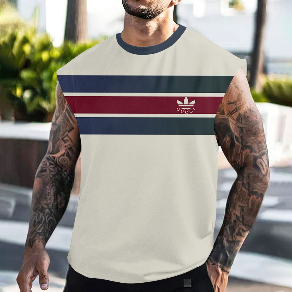 Gucci Tanktop Luxury Summer Outfit For Men GCTT-068