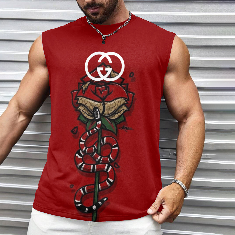 Gucci Tanktop Luxury Summer Outfit For Men GCTT-040