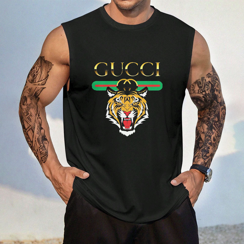 Gucci Tanktop Luxury Summer Outfit For Men GCTT-003