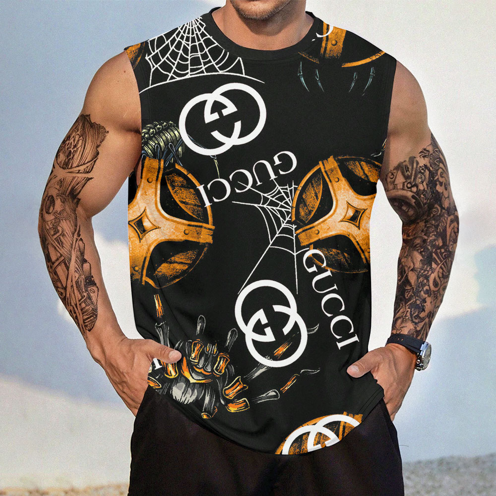 Gucci Tanktop Luxury Summer Outfit For Men GCTT-020