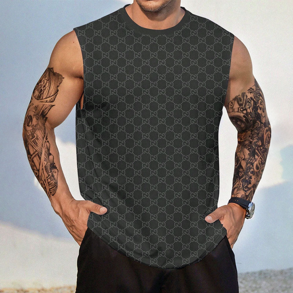 Gucci Tanktop Luxury Summer Outfit For Men GCTT-016