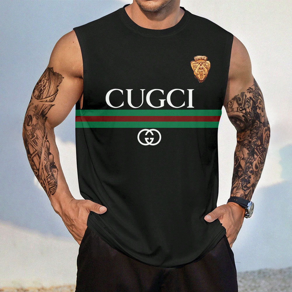 Gucci Tanktop Luxury Summer Outfit For Men GCTT-013