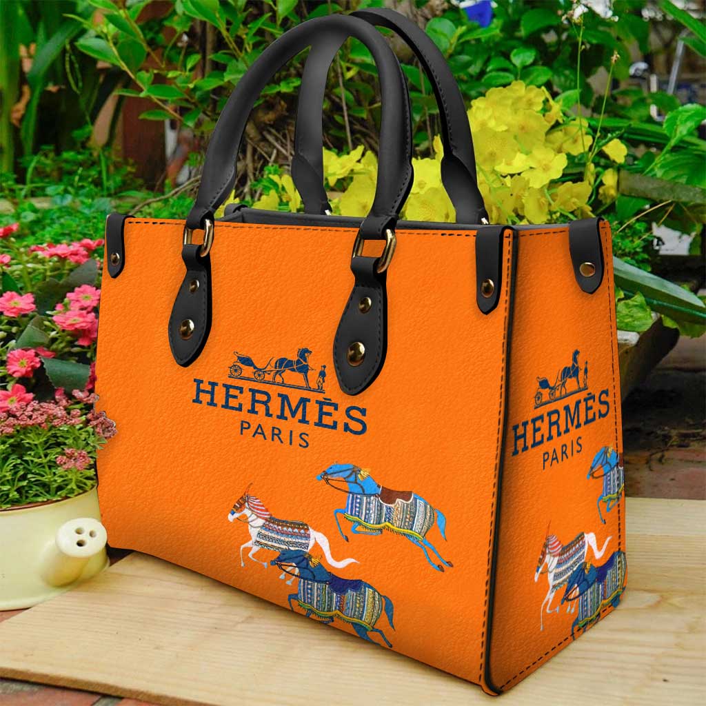 Hermes Women's Leather handbag -WinGear.shop-HMHB004