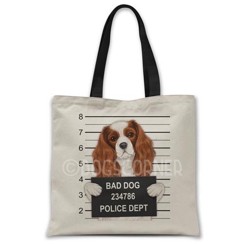 Cavalier Mugshot Tote bag