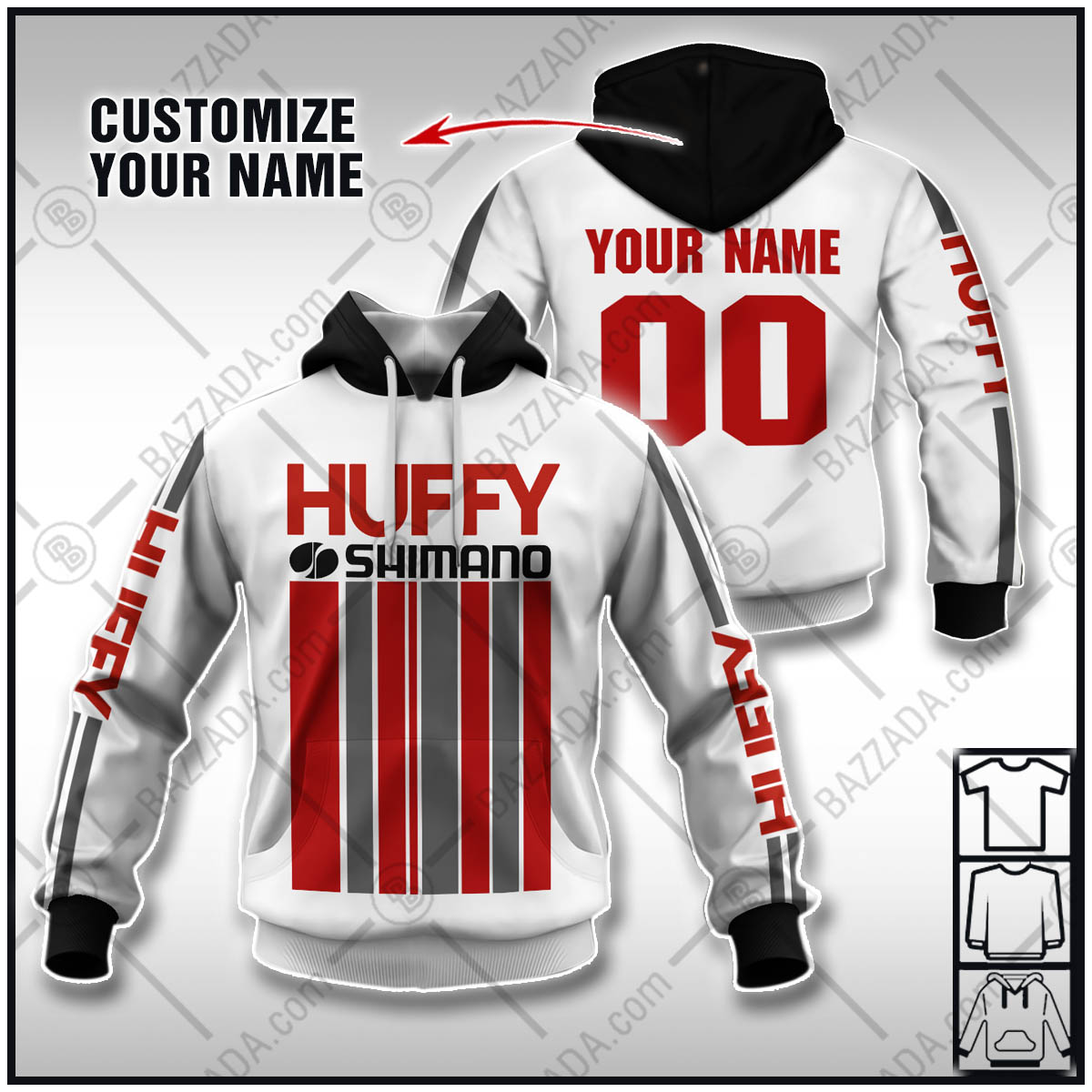 HUFFY TEAM 001 OLD SCHOOL BIKE JERSEY CLASSIC BMX JERSEY RACE BIKE SHIRT VINTAGE- Personalize name and number
