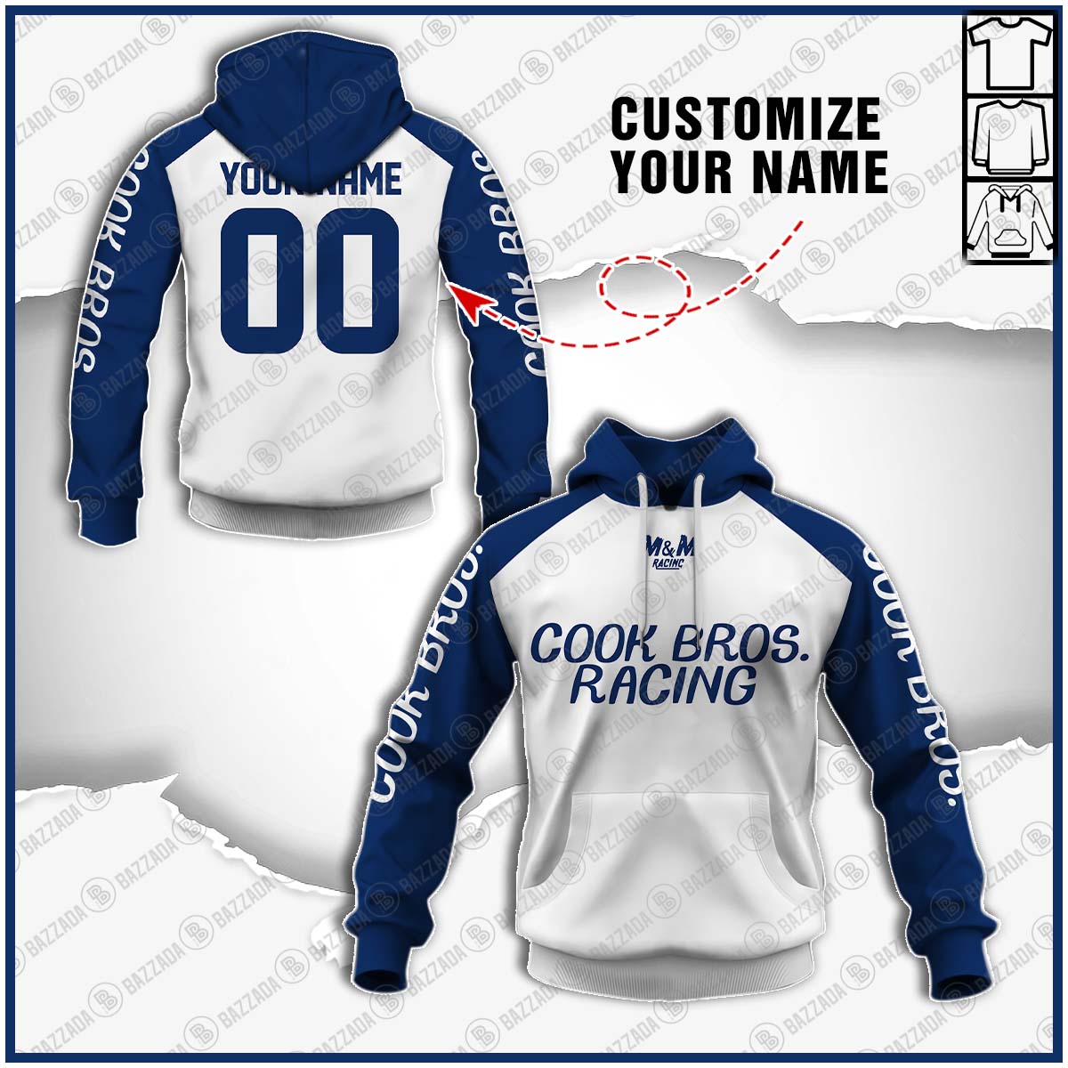 COOK BROS RACING TEAM OLD SCHOOL BIKE JERSEY CLASSIC BMX JERSEY RACE BIKE SHIRT VINTAGE- Personalize name and number