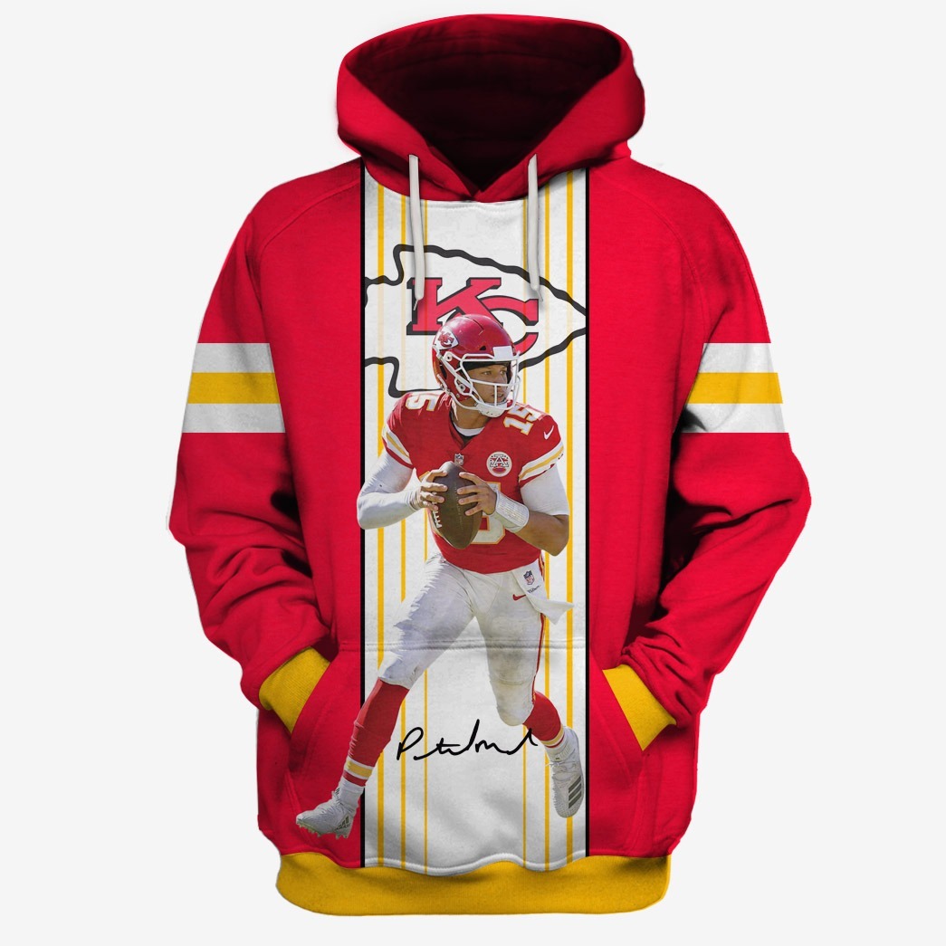 NFL Kansas City Chiefs #15 Patrick Mahomes Limited Edition 3D All Over Printed Shirts For Men & Women - WinGear.shop - Personalize Your Own New & Retro Sports Jerseys, Hoodies, T Shirts