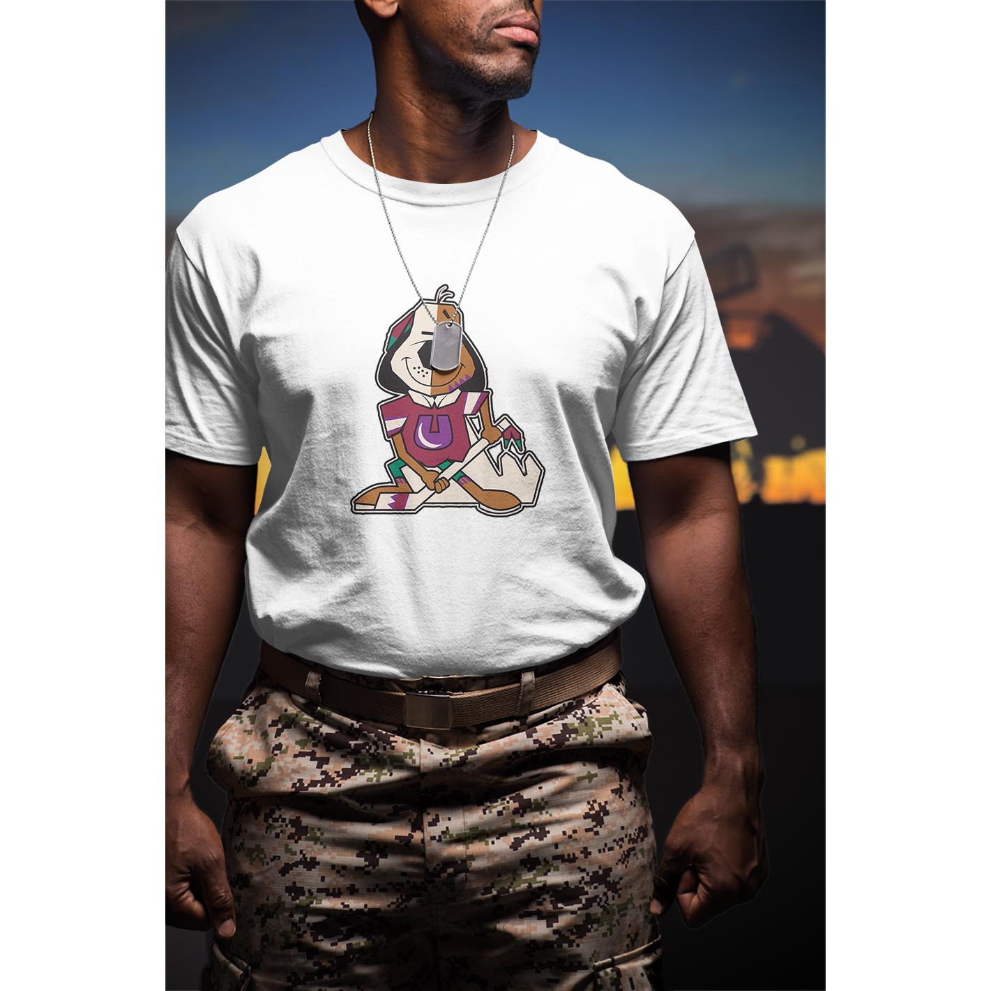 Tee shirt,Hoodie, Sweater cartoon character Arizona Coyotes logo-Underdog