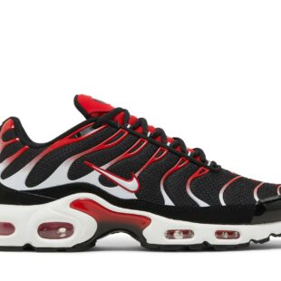 Nike Air Max Plus 'Black/White-University Red' DM0032-004
