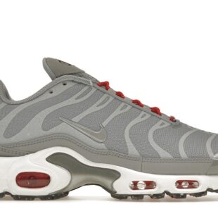Nike Air Max Plus 'Light Smoke Grey Red' DD7112-001