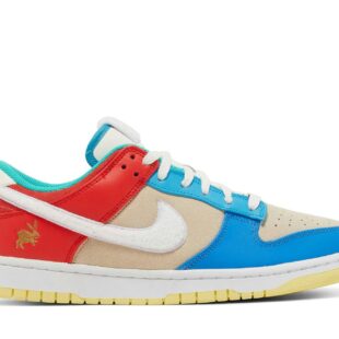 Nike Dunk Low 'Year of the Rabbit Blue Orange Cream' FD4203-111