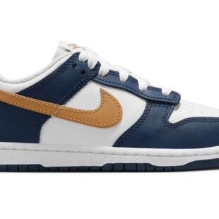 Nike Dunk Low 'Midnight Navy Wheat' FB9108-111
