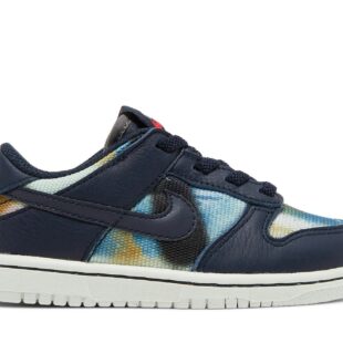 Nike Dunk Low Graffiti 'Navy/Yellow' DM1048-400