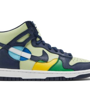 Nike Dunk High 'See Through Pistachio Midnight Navy' DQ7575-300