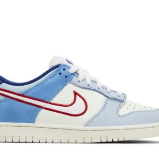 Nike Dunk Low 'Armory Blue Red Mesh' HF5742-111